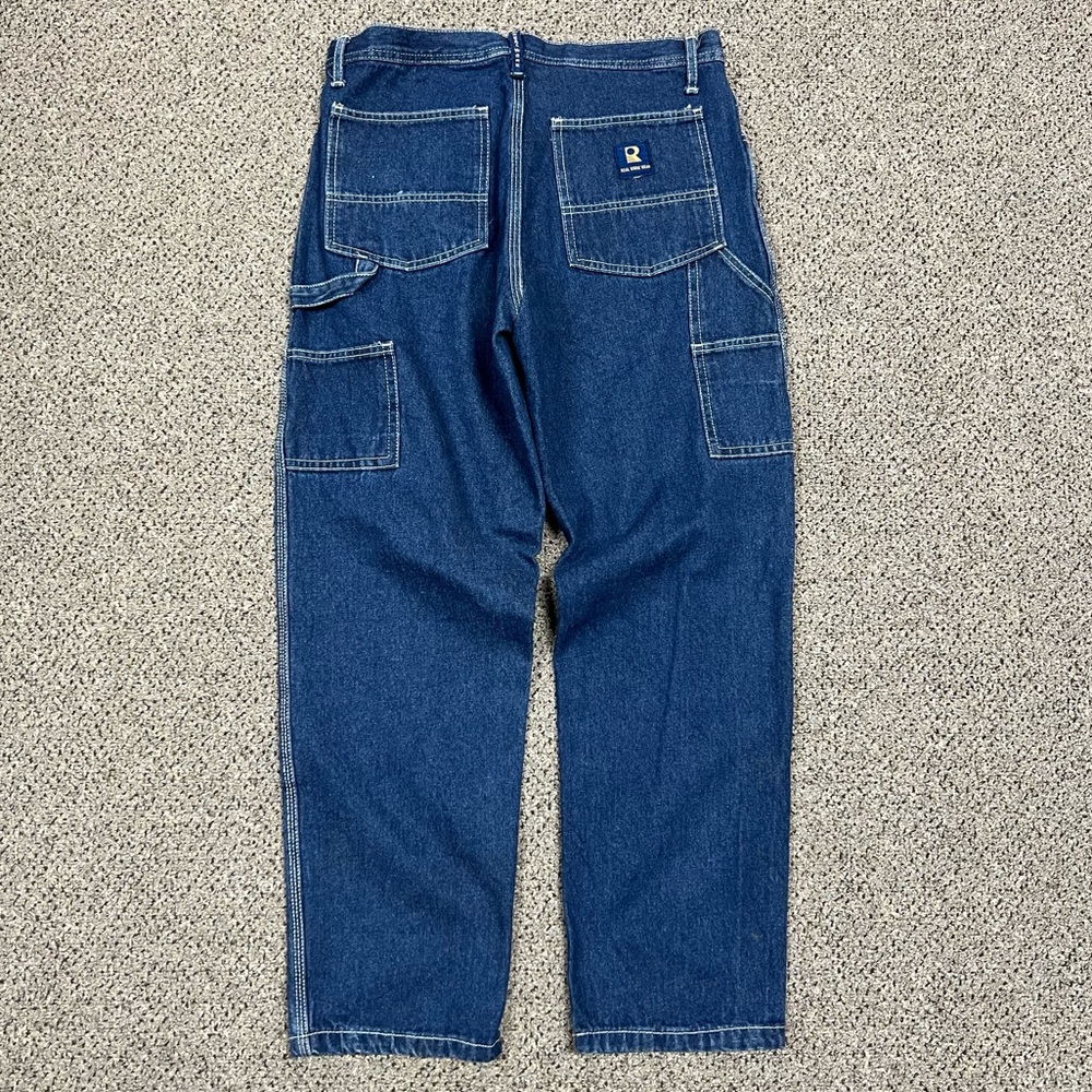 Dark Wash Carpenter Pants